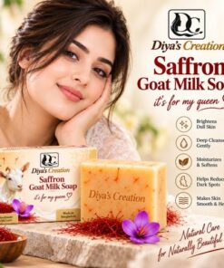 SAFFRON GOAT MILK SOAP